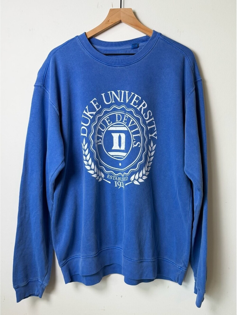 Blue 84 Duke University Dukies Mens L NWT Crewneck